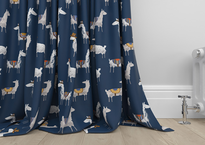 Alpaca, Indigo - Made to Measure Curtains - Image 6